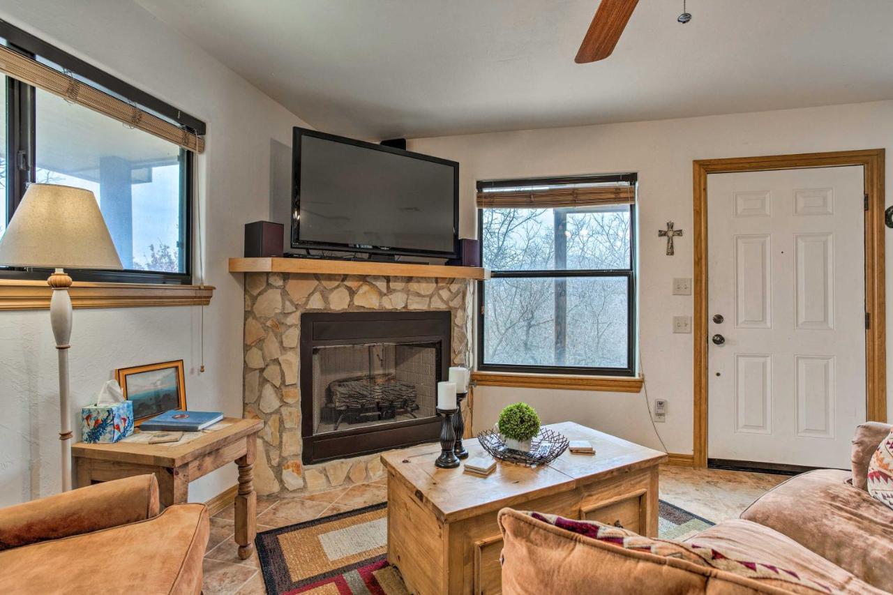 Medicine Park Cabin Rental With Mountain View Buitenkant foto