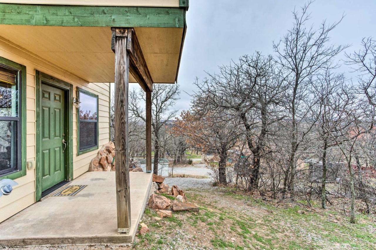 Medicine Park Cabin Rental With Mountain View Buitenkant foto