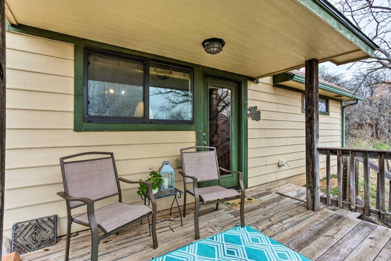 Medicine Park Cabin Rental With Mountain View Buitenkant foto
